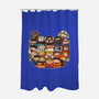 Nekonime-none polyester shower curtain-batang 9tees