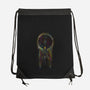 Neon Boldly-none drawstring bag-kharmazero