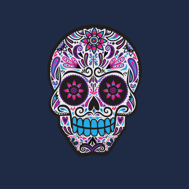 Neon Calavera-none matte poster-wotto