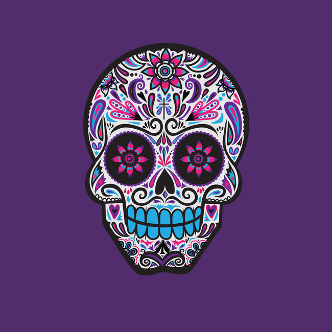 Neon Calavera-youth crew neck sweatshirt-wotto