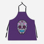 Neon Calavera-unisex kitchen apron-wotto