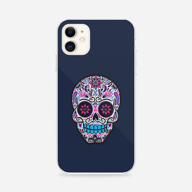 Neon Calavera-iphone snap phone case-wotto