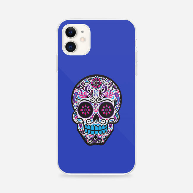 Neon Calavera-iphone snap phone case-wotto