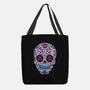 Neon Calavera-none basic tote-wotto