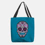 Neon Calavera-none basic tote-wotto
