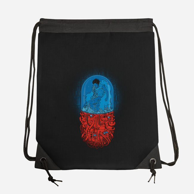 Neo-Tokyo Experiment-none drawstring bag-pigboom