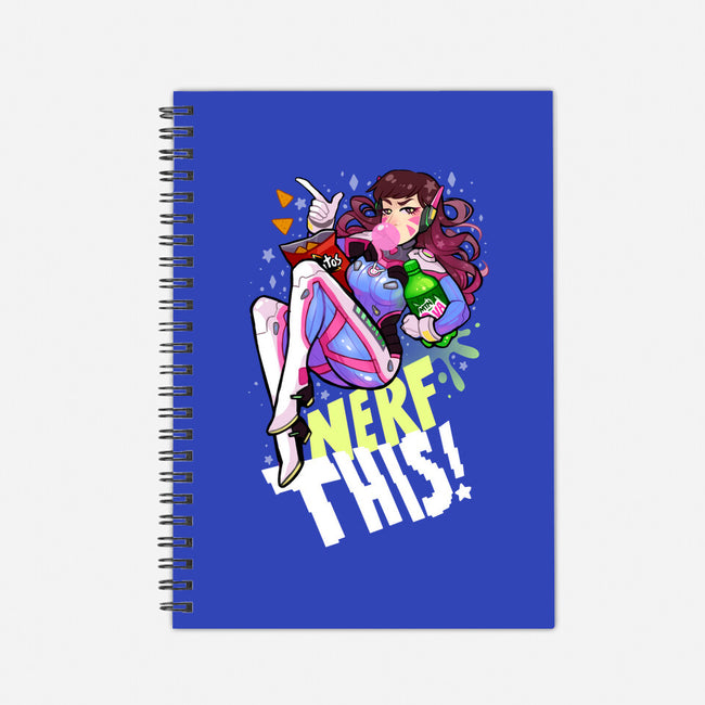 Nerfed Pin Up-none dot grid notebook-identitypollution