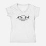 Network Connectivity Issues-womens v-neck tee-Beware_1984