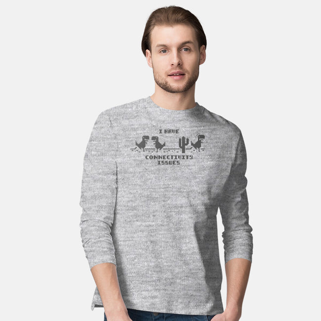 Network Connectivity Issues-mens long sleeved tee-Beware_1984