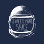 Never Date An Astronaut-none zippered laptop sleeve-Katie Campbell