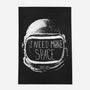 Never Date An Astronaut-none indoor rug-Katie Campbell