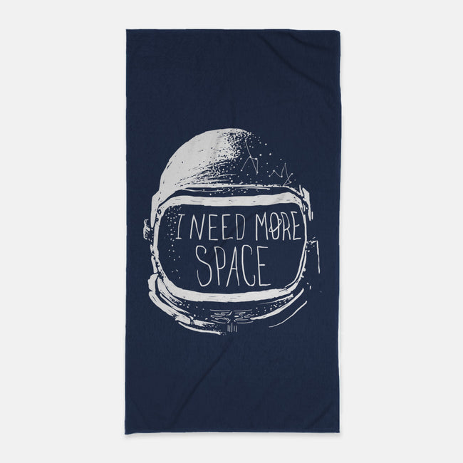 Never Date An Astronaut-none beach towel-Katie Campbell