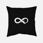 Never Ends-none removable cover w insert throw pillow-DinoMike
