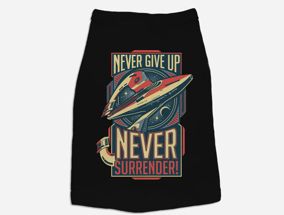 Never Surrender!