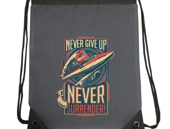 Never Surrender!