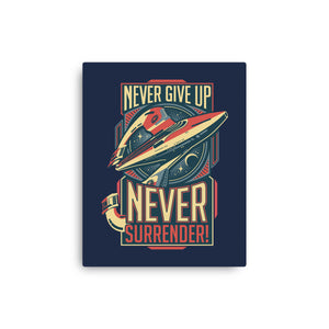 Never Surrender!