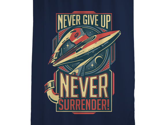 Never Surrender!