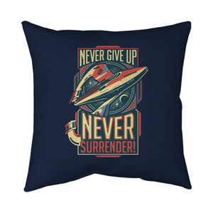 Never Surrender!
