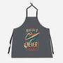 Never Surrender!-unisex kitchen apron-DeepFriedArt