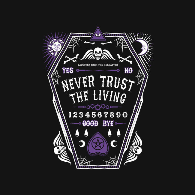 Never Trust the Living-womens racerback tank-Nemons