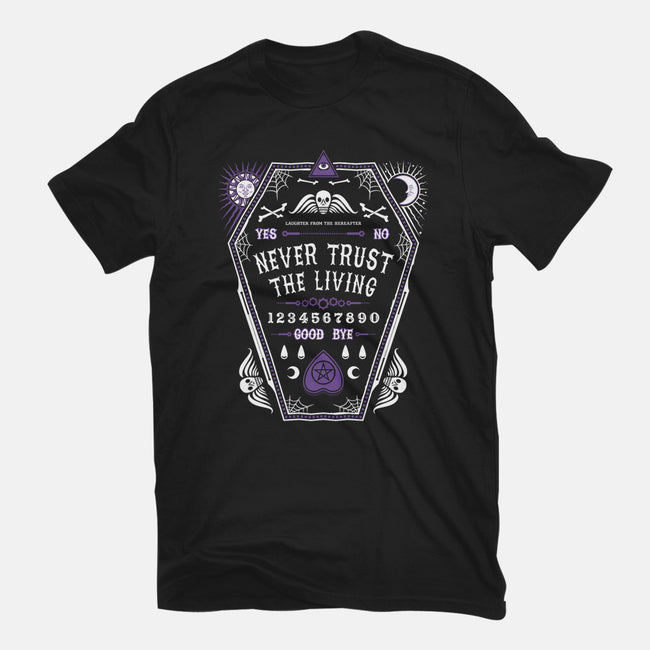 Never Trust the Living-mens heavyweight tee-Nemons