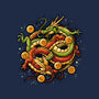 Neverending Dragonz-unisex basic tee-Letter_Q