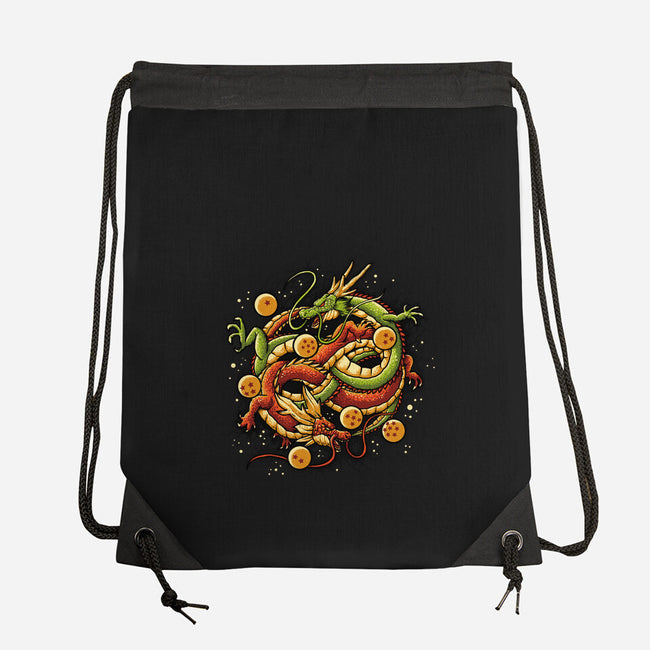 Neverending Dragonz-none drawstring bag-Letter_Q