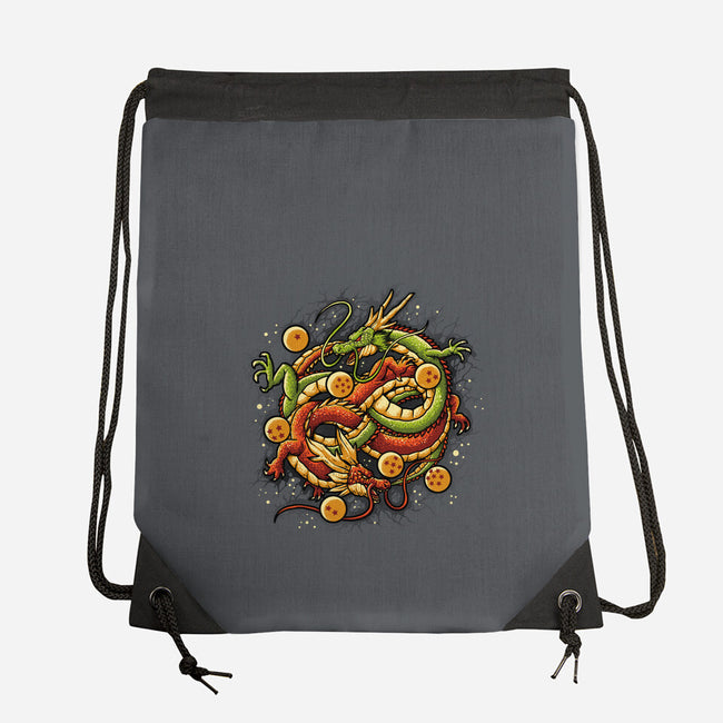 Neverending Dragonz-none drawstring bag-Letter_Q