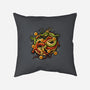 Neverending Dragonz-none removable cover w insert throw pillow-Letter_Q