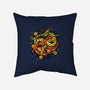 Neverending Dragonz-none removable cover w insert throw pillow-Letter_Q