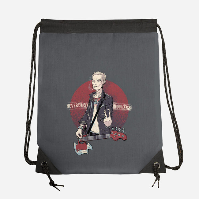 Nevermind the Blood Loss-none drawstring bag-kgullholmen
