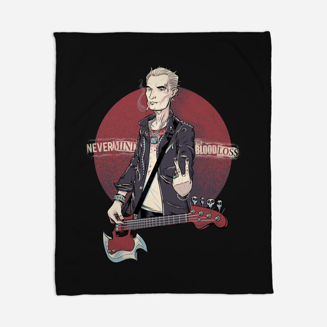 Nevermind the Blood Loss-none fleece blanket-kgullholmen