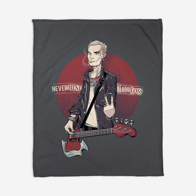 Nevermind the Blood Loss-none fleece blanket-kgullholmen