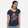 Nevermind the Blood Loss-womens v-neck tee-kgullholmen