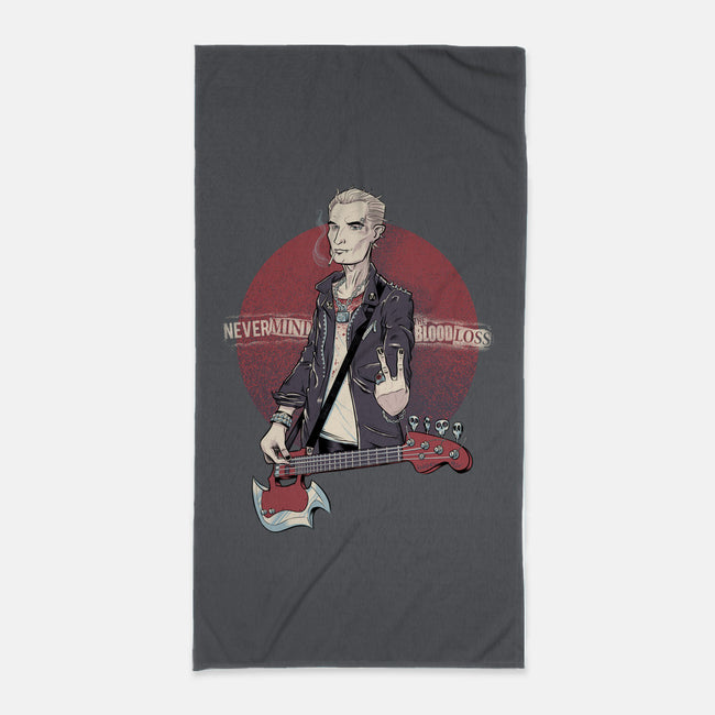 Nevermind the Blood Loss-none beach towel-kgullholmen