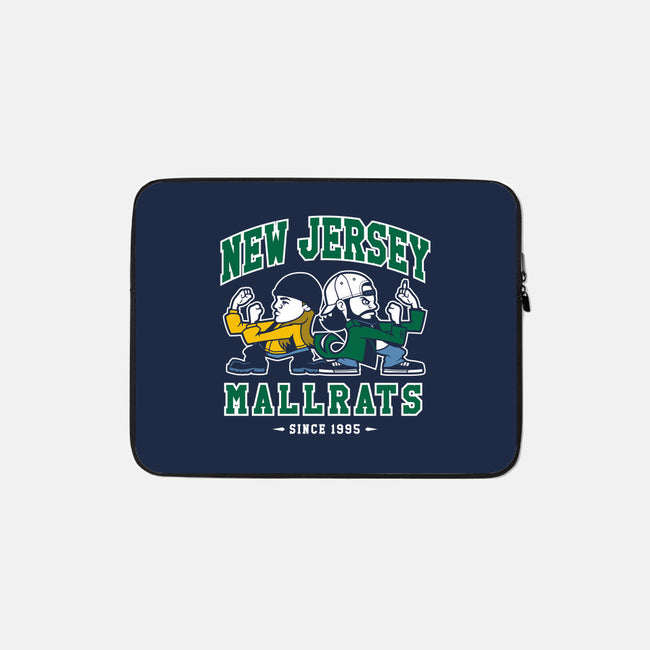 New Jersey Mallrats-none zippered laptop sleeve-Nemons