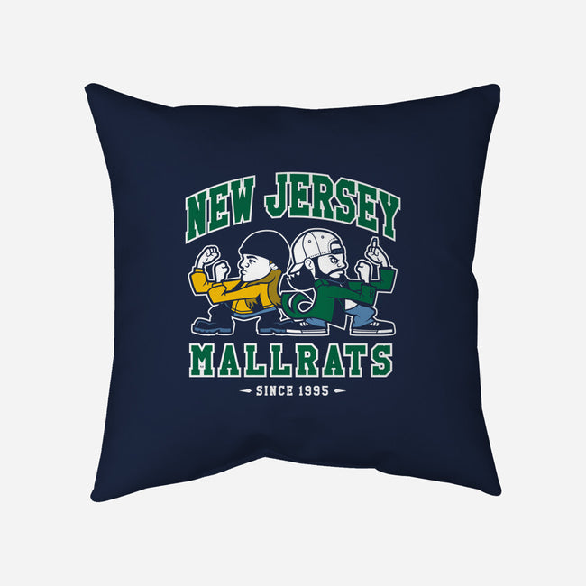 New Jersey Mallrats-none removable cover w insert throw pillow-Nemons