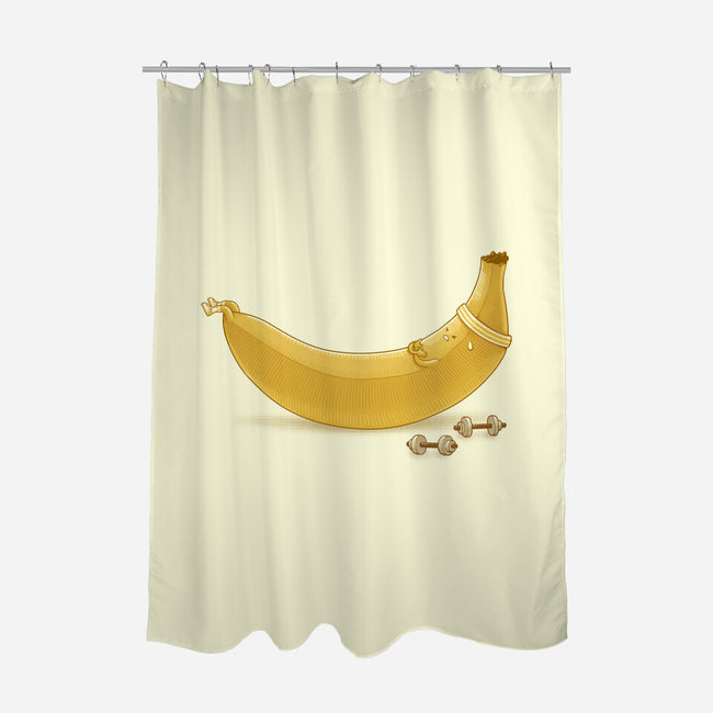 New Years Resolution-none polyester shower curtain-Naolito