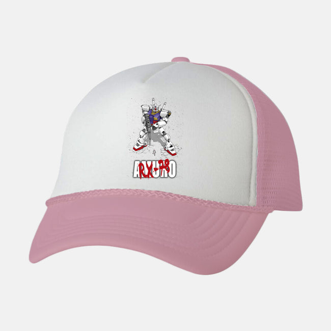 Newtype Generation-unisex trucker hat-Latvilous