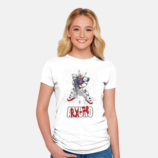 Newtype Generation-womens fitted tee-Latvilous