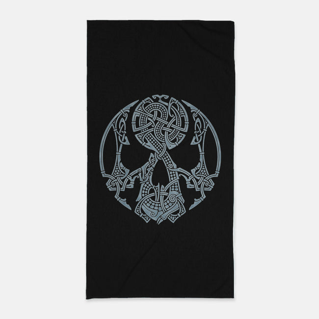 NIDHOGGR-none beach towel-RAIDHO