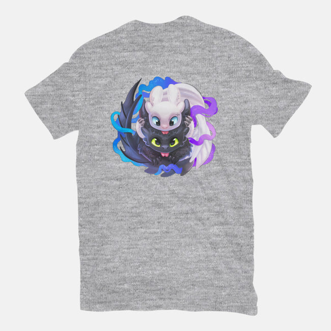 Night Light-womens basic tee-TsaoShin