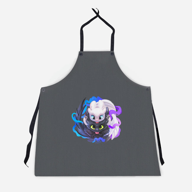 Night Light-unisex kitchen apron-TsaoShin