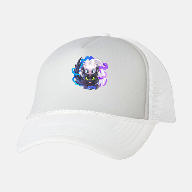 Night Light-unisex trucker hat-TsaoShin