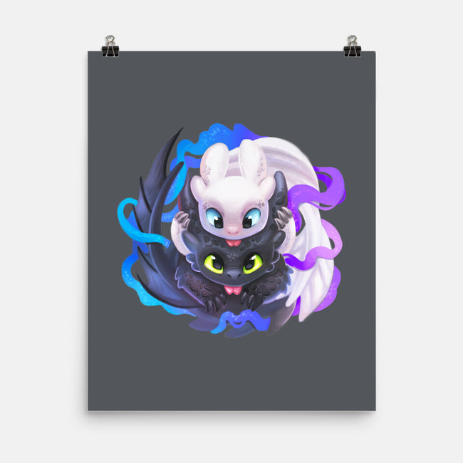 Night Light-none matte poster-TsaoShin