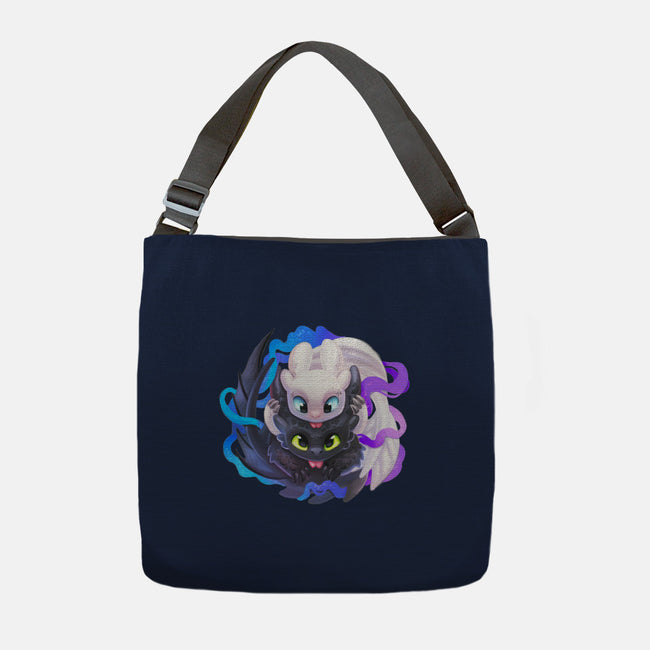 Night Light-none adjustable tote-TsaoShin