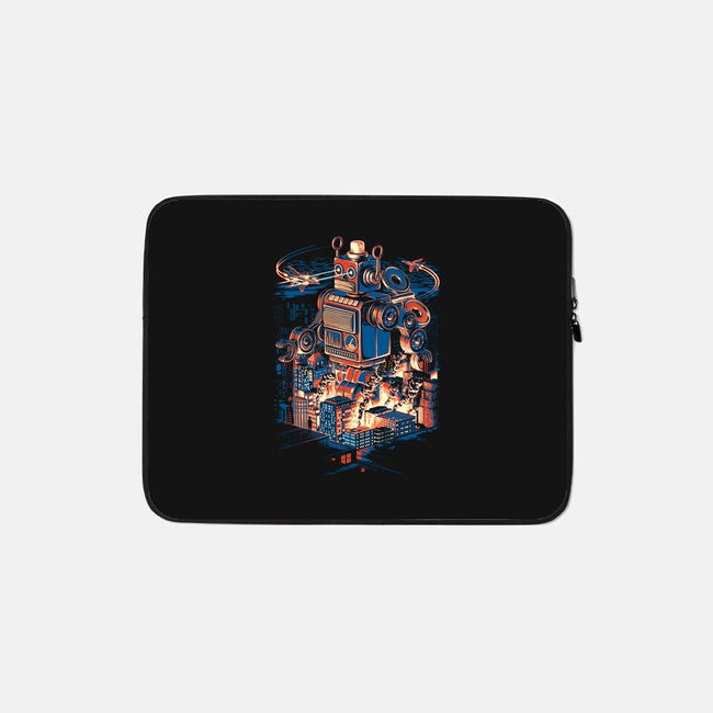 Night of the Toy-none zippered laptop sleeve-Ramos