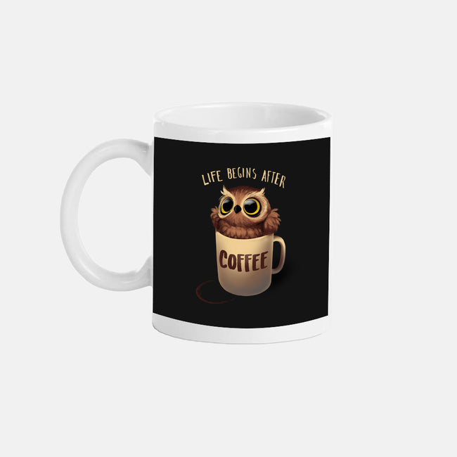 Night Owl-none glossy mug-BlancaVidal