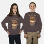 Night Owl-youth crew neck sweatshirt-BlancaVidal