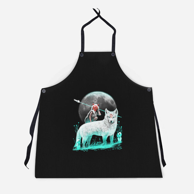 Nightly Spirits-unisex kitchen apron-vp021